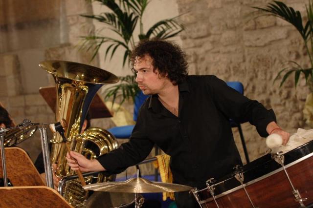 percussionista Flavio Tanzi